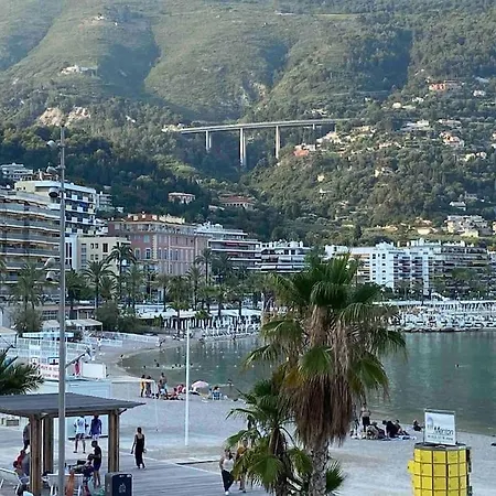 Studio De La Plage, Au Bord De La Mer Mentona